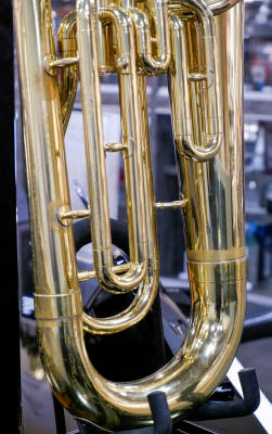 Yamaha Band YEP-201 3-Valve Student Euphonium - Yellow-Brass